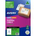 Thumbnail image of Avery Premium White Inkjet Laser Shipping Labels with AveryEco 8UP 50 Sheets 99.1 x 67.7mm L7165