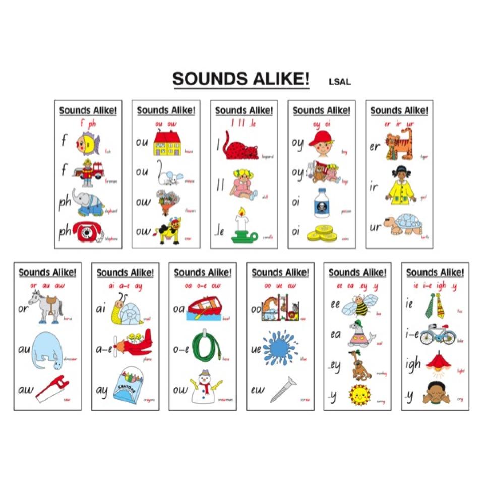 Learning Can Be Fun Sounds Alike Teacher Pack