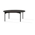 Thumbnail image of Jonas Ihreborn Talk Coffee Table Round Shape Black 800 Dia X 350 Powdercoat Valchromat Top 