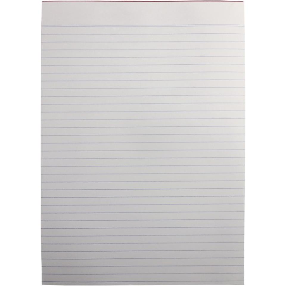 Officemax A5 Writer Pad 8mm Ruled 100 Sheets | Winc