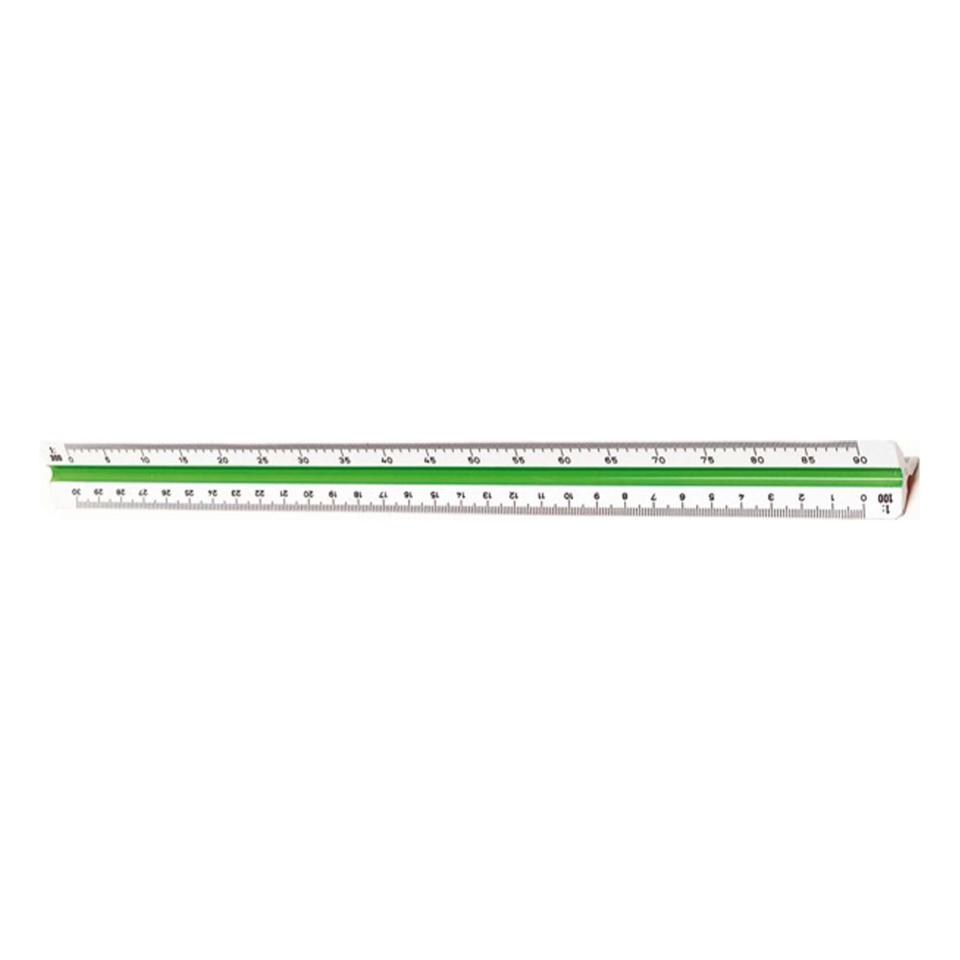 Staedtler 56198-4 Scale Ruler Triangular