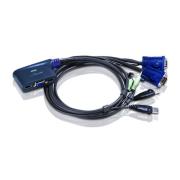 Aten 2 Port USB Vga Kvm Switch CS62US-AT