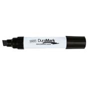 Staples Duramark Jumbo Permanent Marker Broad Tip 5.0-14.0mm Black