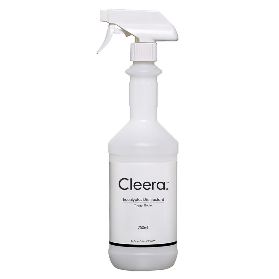 Cleera Empty Bottle Disinfectant Eucalyptus Trigger 750ml