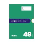 Winc Project Book A4 14mm Dotted Thirds Red Margin 56gsm 48 Pages