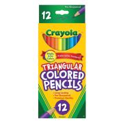 Crayola Triangular Coloured Pencils Pack 12