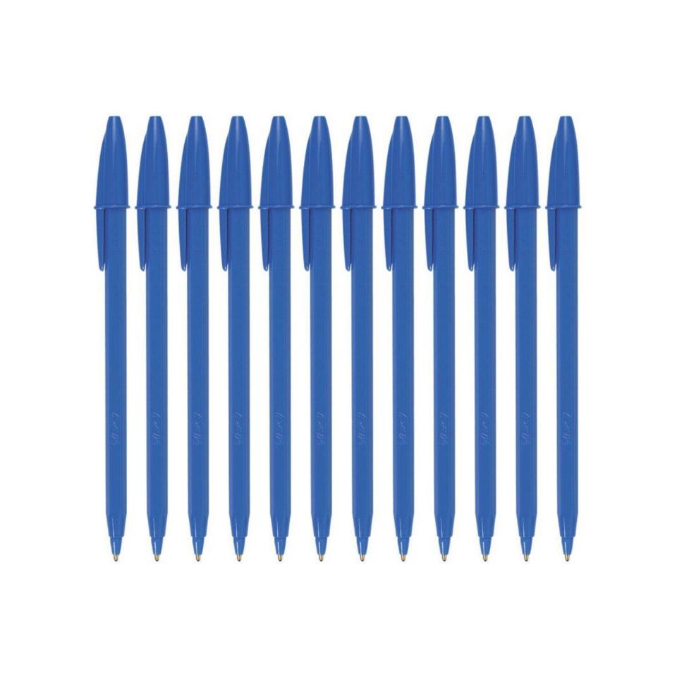 BIC Economy Ballpoint Pen Medium 1.0mm Blue Box 12
