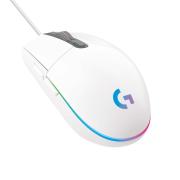 Logitech G203 USB Wired Gaming Mouse White