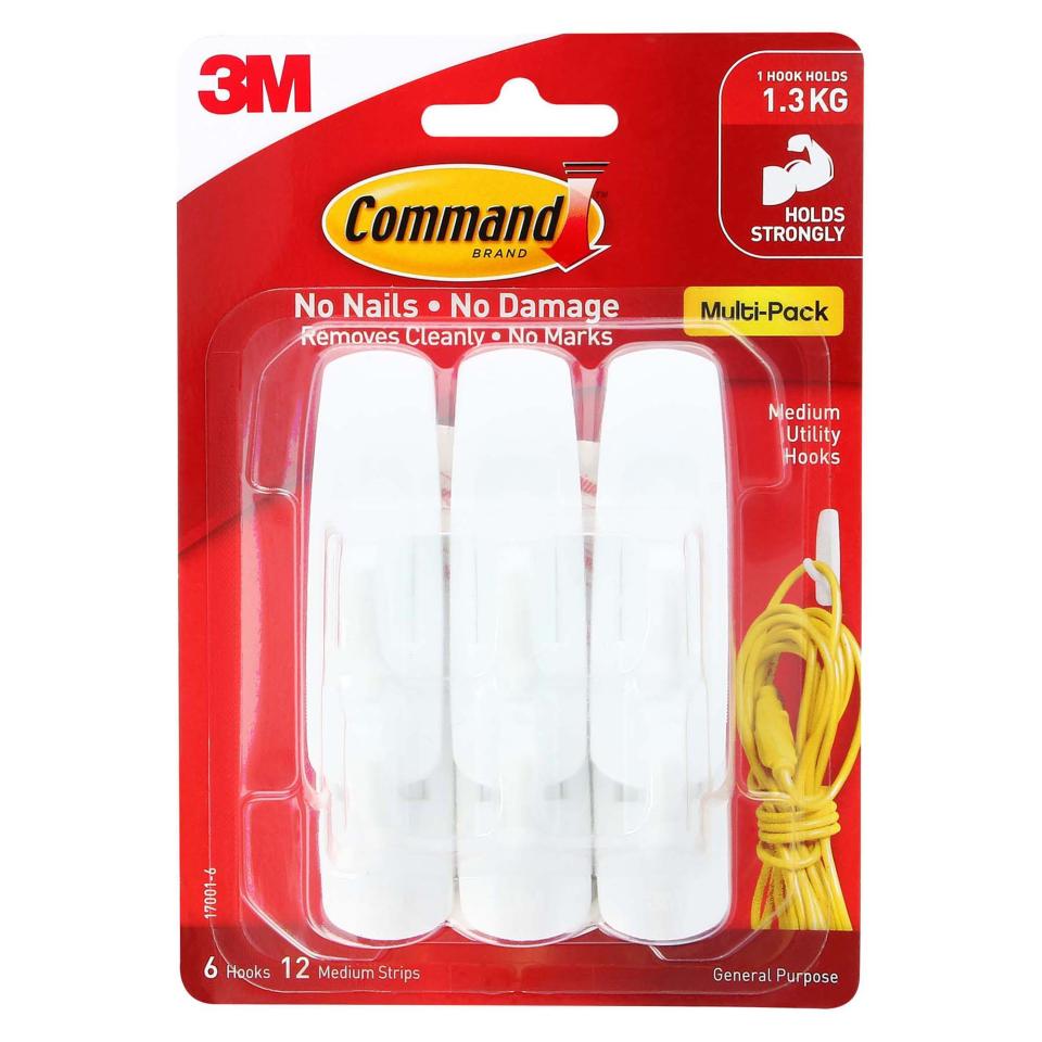 How to use Command™ Small & Medium Hooks 