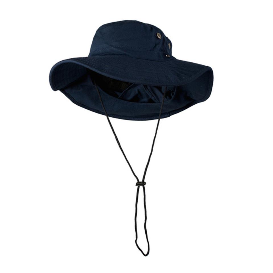 Prime Mover HVH601 100% Cotton Wide Brim Hat With Legionnaires Flap | Winc