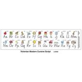 Velcro Brand Alphabet Desk Strips Adhesive P&L VIC Ladsm Set 30