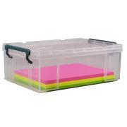 10 Litre Stacka Storage Box With Lid Clear