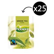Pickwick Green Tea Pure Fair Trade Enveloped Tea Bags Pack 25