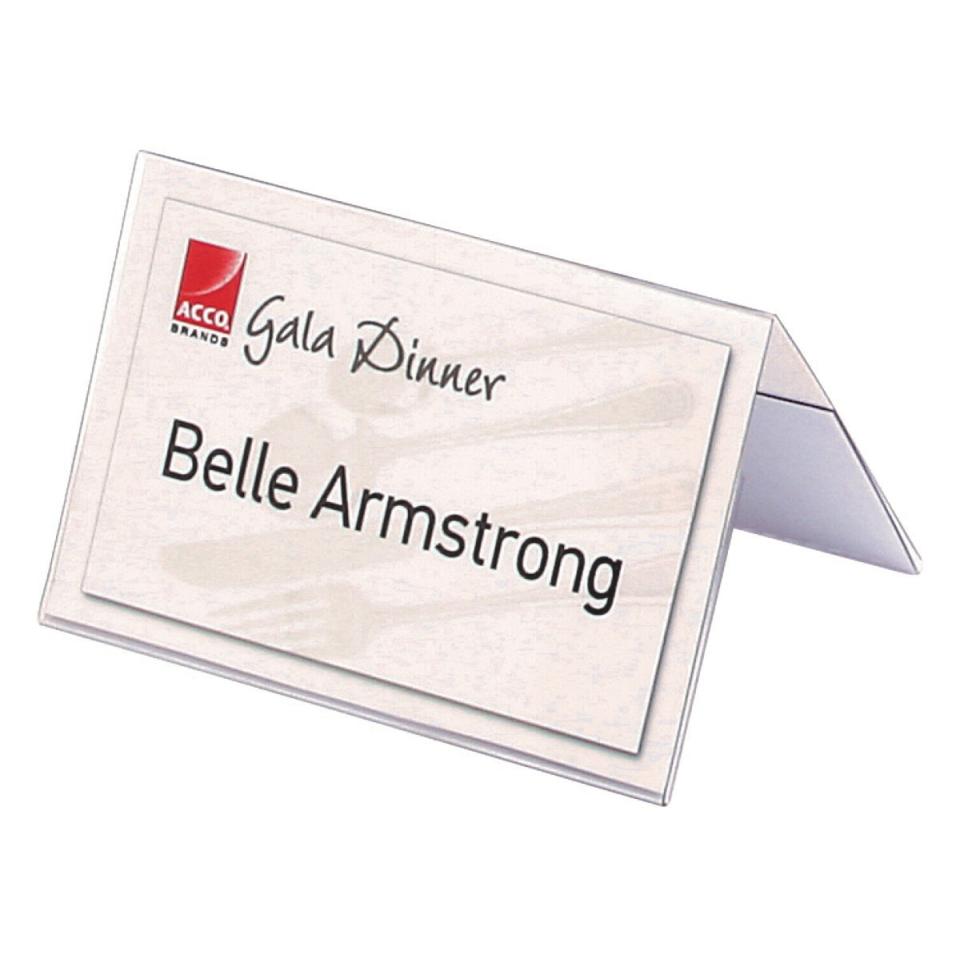 Rexel 90035 ID Name Plates 92 X 56 Mm 50 Pack Winc