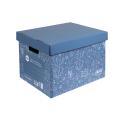 Thumbnail image of Marbig Enviro We Mean Green Sto-Away Archive Box Sea Blue Pack 4