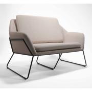 Rapidline Cardinal 2 Seater Arm Chair - Stone
