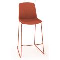 Thumbnail image of OLG Vista Rise Barstool with Sled Powdercoated Base and Fully Upholstered Seat