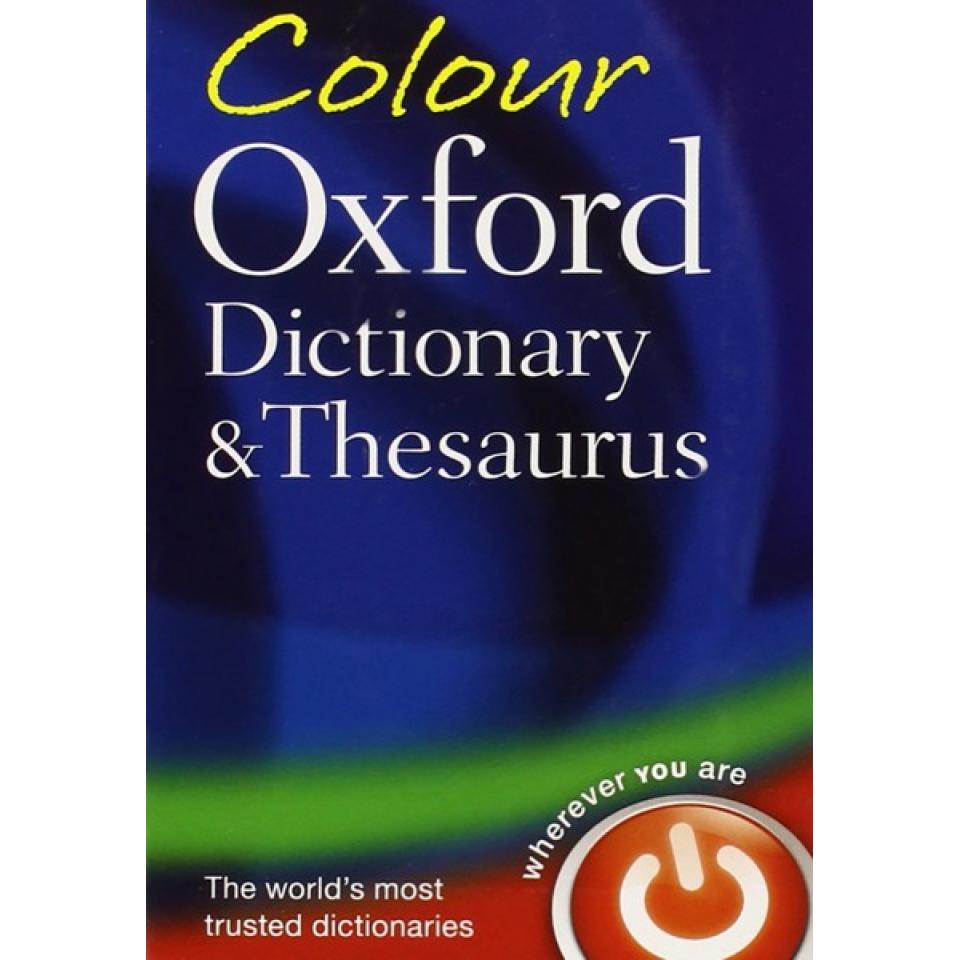 Colour Oxford Dictionary & Thesaurus 3rd Ed