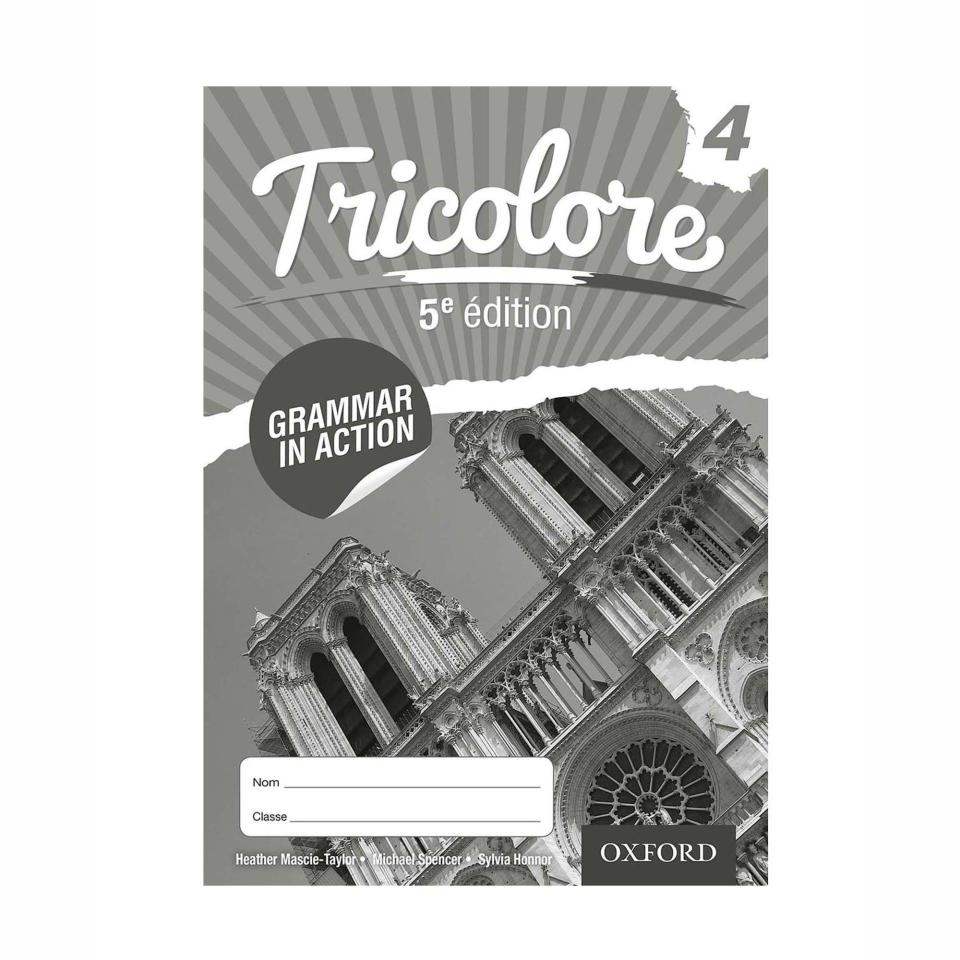 Tricolore Grammar In Action Workbook 4 5e