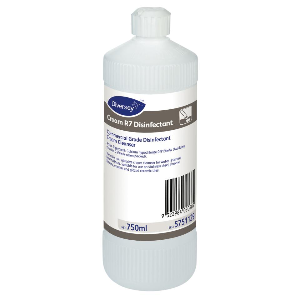 Diversey Cream R7 Disinfectant Commercial Grade Disinfectant Cream