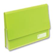 Marbig Polypick Heavy Duty Document Wallet  A4 Lime