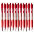 Thumbnail image of Winc Retractable Ballpoint Pen Fine 0.7mm Red Box 12