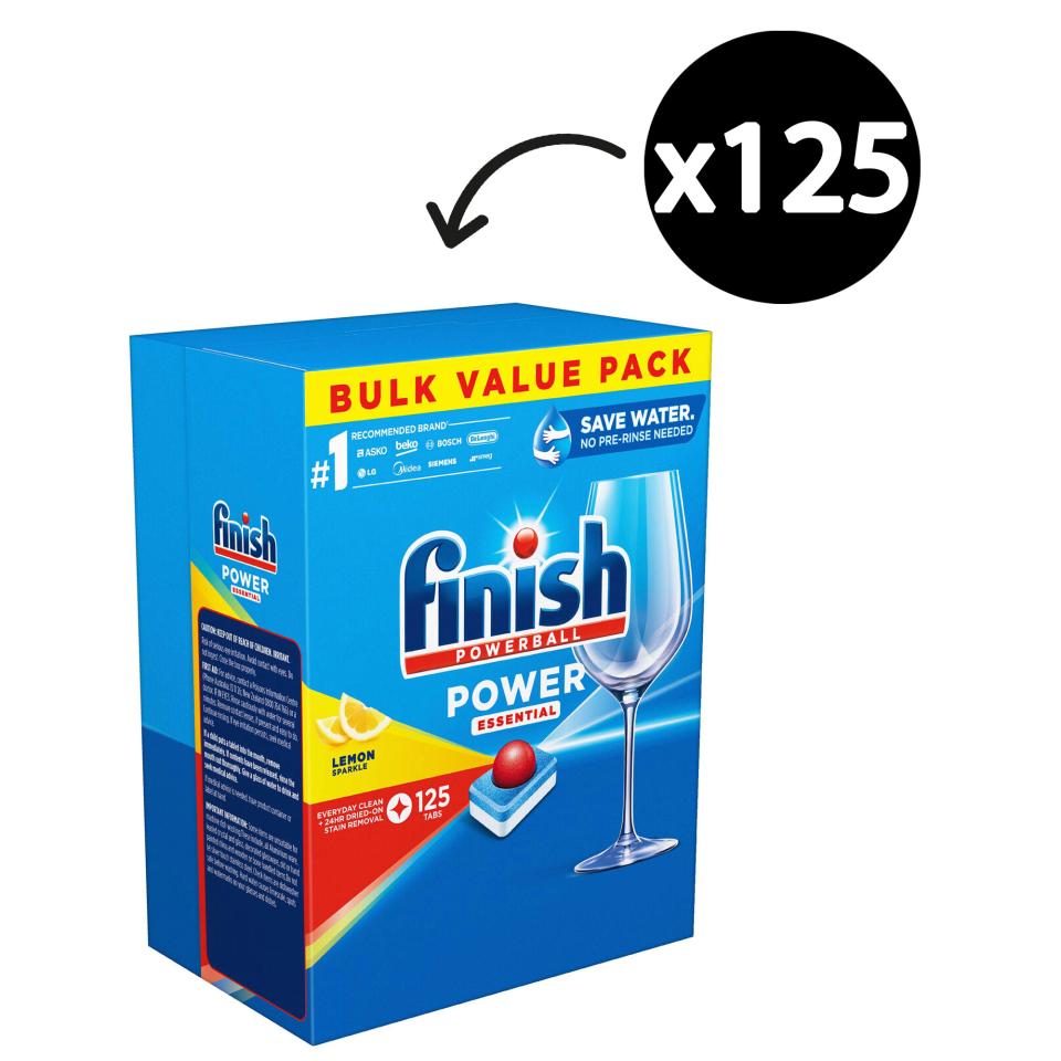 Finish Powerball 90 Pack Ultimate Essential Dishwasher Tablets - Bunnings  Australia