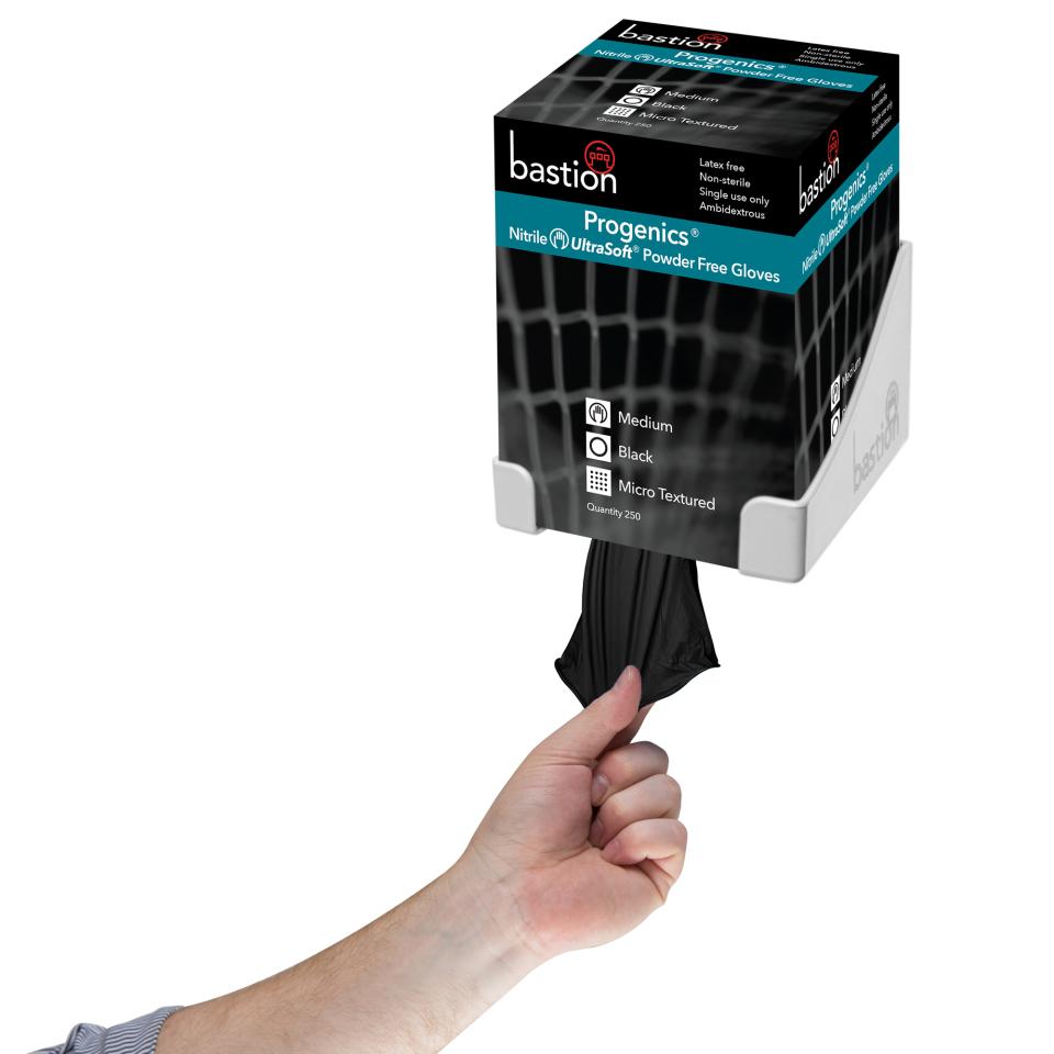 Bastion Progenics Nitrile Glove Ultra Soft Black Powder Free Micro Textured Box 250 Winc