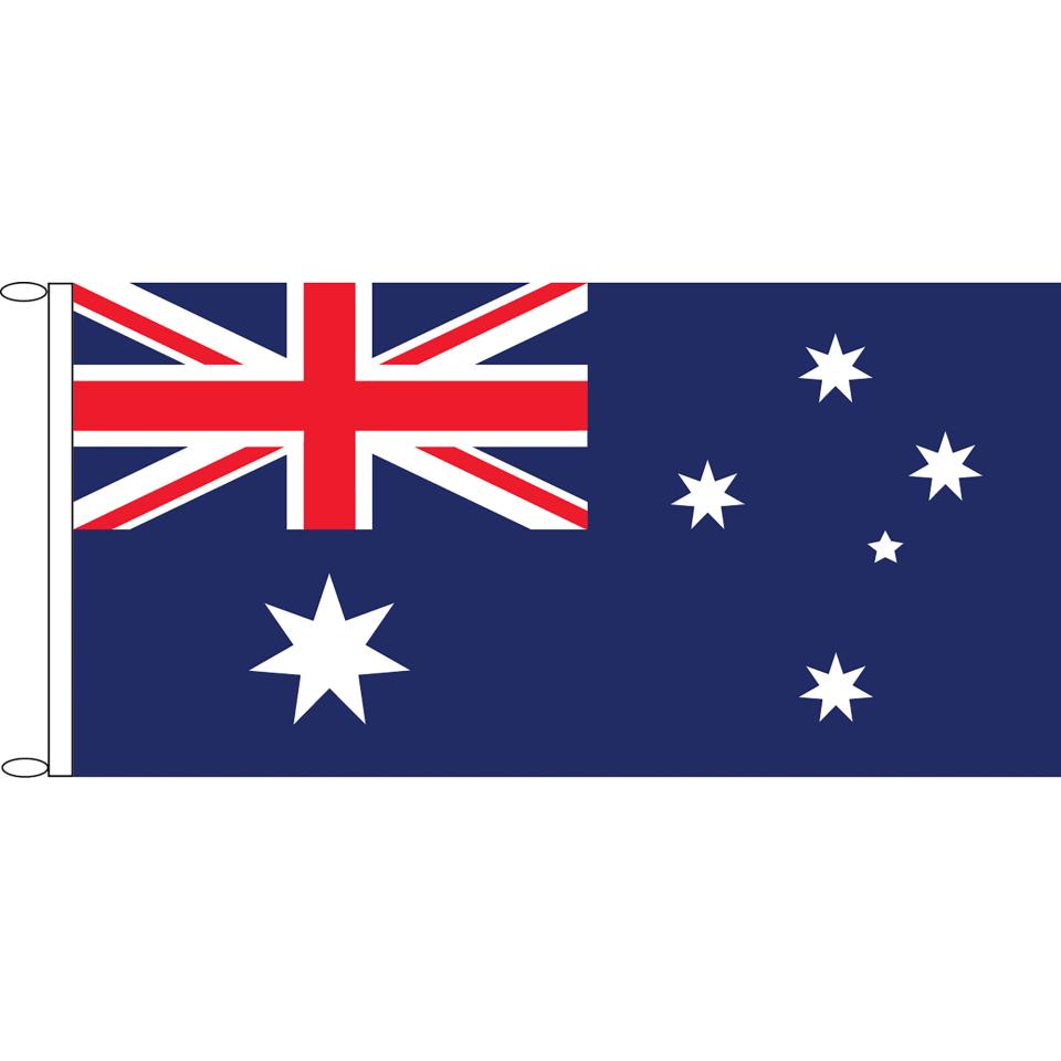 Australian National Flag Knitted Polyester 1800x900mm Image