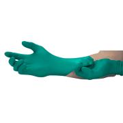 SW Powerform Ecotek Powder Free Teal Nitrile Gloves Box 100