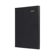 Collins Debden 2027 Belmont Desk Diary A5 Week to View Black