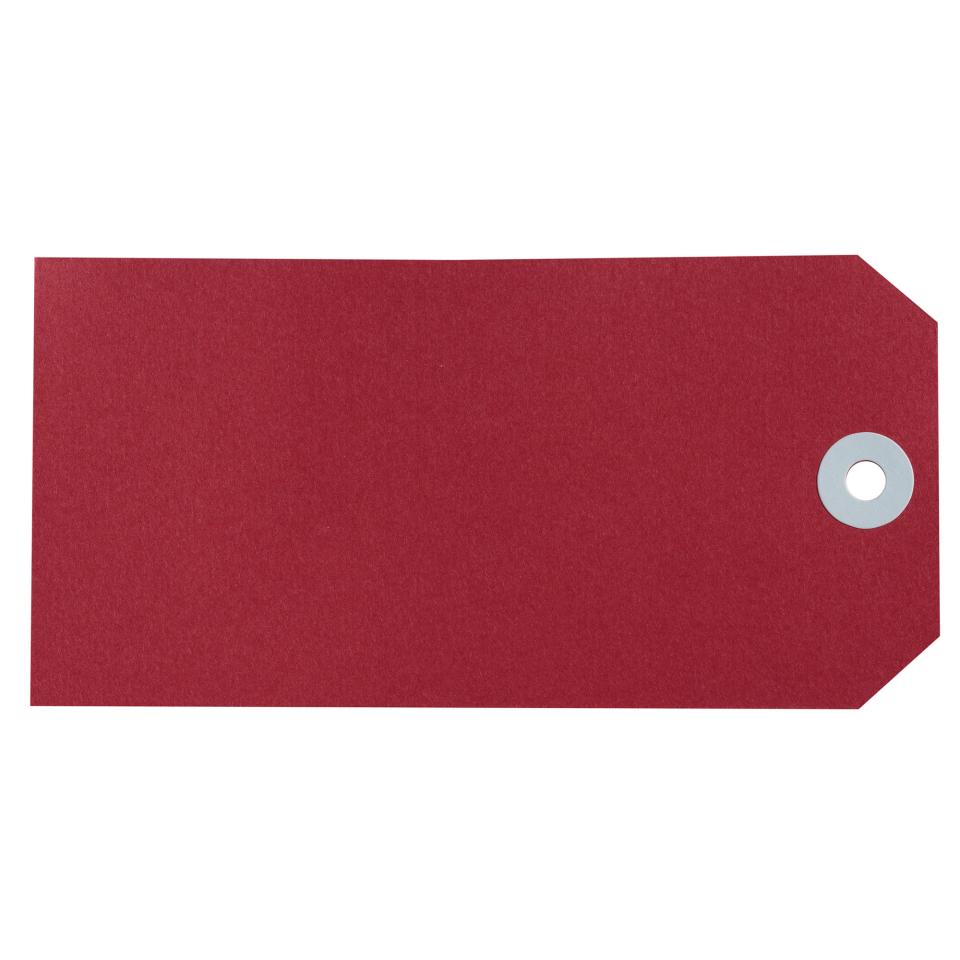 Avery Shipping Luggage Tags Size 6 134 x 67 mm Red 1000 Tags