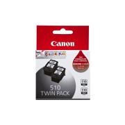 Canon PG-510 Black Ink Cartridge - 2-Pack