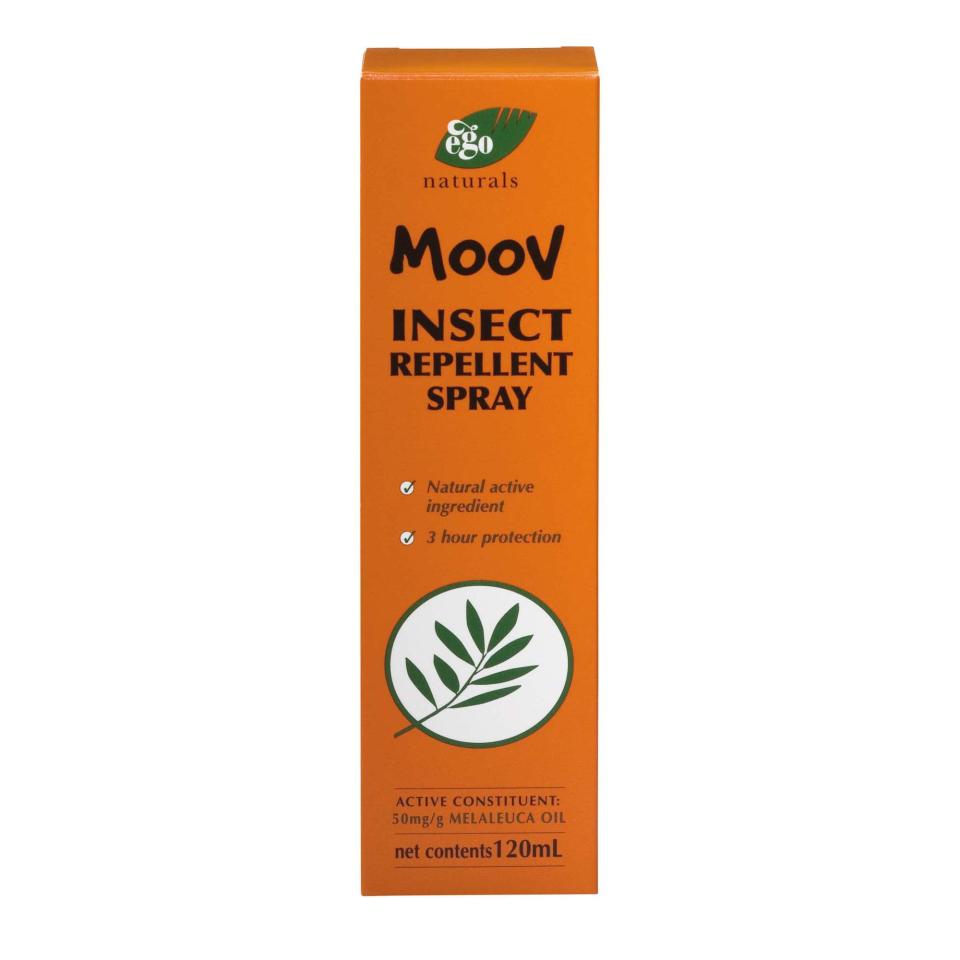 Ego Moov Insect Repellent Spray Deet Free 120ml Each Winc
