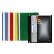 Marbig Flat File Deluxe A4 Clear Front Yellow
