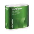 Thumbnail image of Merino Earthwise Recycled Toilet Tissue Paper 1 Ply Pack Of 4