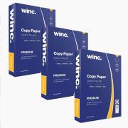 Winc Premium Carbon Neutral Copy Paper A3 80gsm White Carton 3 Reams