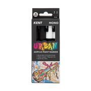 Kent Urban Acrylic Paint Marker Fine Mono Set Of 4