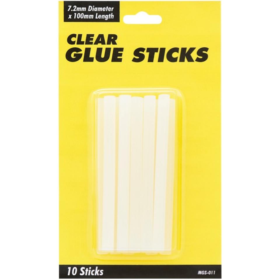 Mini Glue Sticks For Hot Melt Gun 7.2mm x 100mm Clear Adhesive (1000 Sticks)