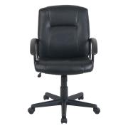 Winc Access Integral Manager Chair with Loop Arms Black
