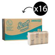 Scott Essential 38002 Multifold Towel Pack 250 Carton 16