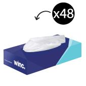 Winc Facial Tissues 2 Ply 100 Sheets Carton 48