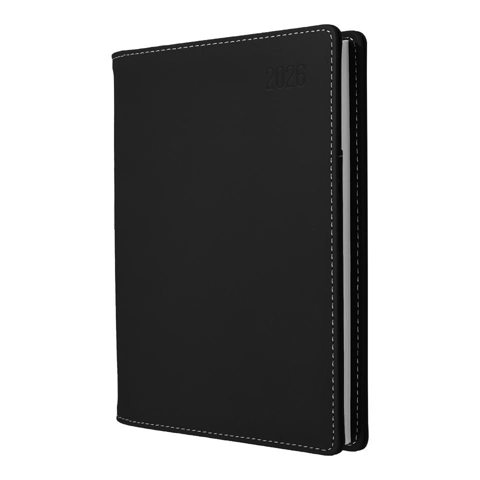 Collins Debden 2026 Associate II Diary A4 Day to Page Black Image