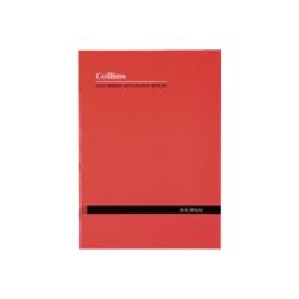 Collins 10230 Account Book A24 48 Page Soft Cover A4 Ledger Winc