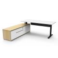 Thumbnail image of Rapidline Boost Plus Executive Height Adjustable Workstation Left Hand Configuration with Modesty Panel 1800mm(W) X 900mm(D)