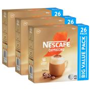 Nescafe Cafe Menu Cappuccino Coffee Sachets 12.5g Carton 78