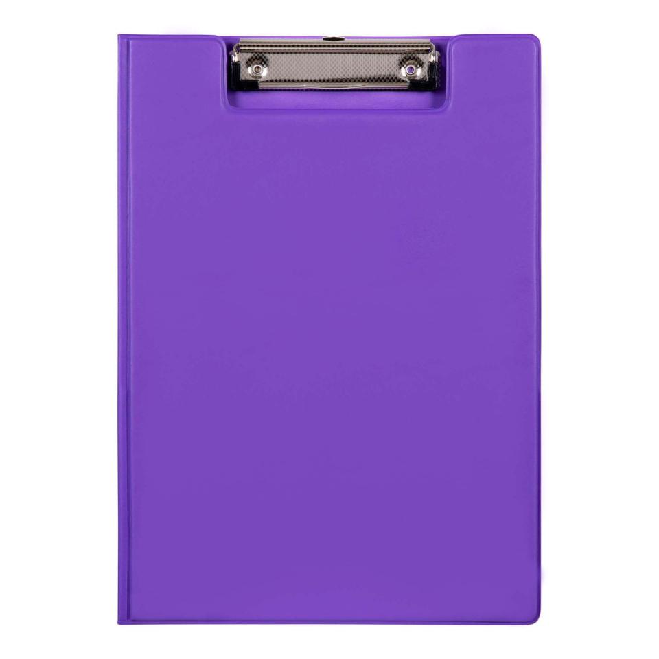 Marbig Clipfolder A4 Summer Colour Purple