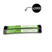 Jasper Fairtrade Organic Sugar 3g Sticks Carton 2000
