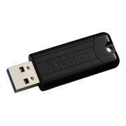 Verbatim Store 'n' Go Pinstripe USB 3.0 Drive 16GB Black