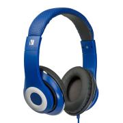 Verbatim Classic Over-Ear Stereo Headphones Blue